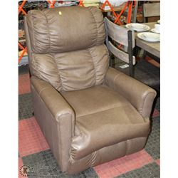 LEATHERETTE RECLINING CHAIR