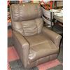 Image 1 : LEATHERETTE RECLINING CHAIR