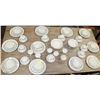 Image 1 : 10 PLACE SETTINGS OF MAYFAIR CHINA DISHES 67PCS