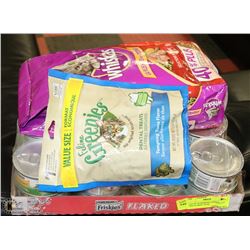FLAT OF 20 FRISKIES CANNED CAT FOOD FLAKED TUNA