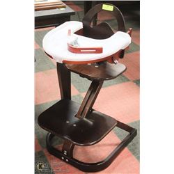 SVAN SIGNET COMPLETE HIGH CHAIR - ALL WOOD