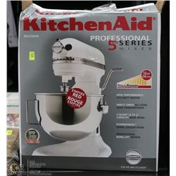 RED KITCHENAIDE PROFESSIONAL 5 MIXER