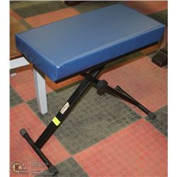 ADJUSTABLE AXE MUSIC BENCH 23.5"X24".
