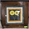 Image 1 : PRESSED FLOWER FRAMED PICTURE M. RUCHINGER