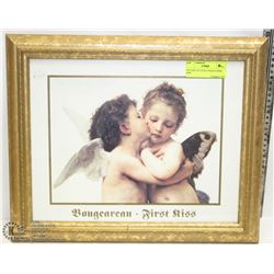 PICTURE OF LITTLE ANGELS FIRST KISS