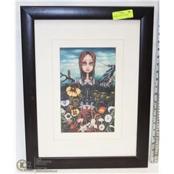 PICTURE OF GIRL IN GARDEN