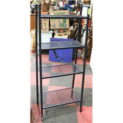 4 LEVEL METAL LADDER SHELF