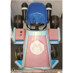 MARIO CART MOTORIZED RIDE ON WITH CHARGER