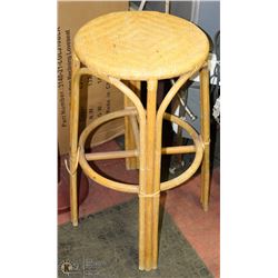 WICKER COUNTER STOOL