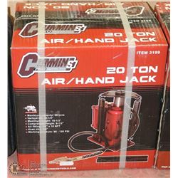 NEW 20 TON AIR HYDRAULIC BOTTLE JACK
