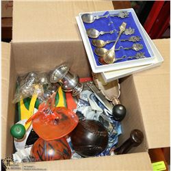 LOT OF ESTATE COLLECTIBLES INCL VINTAGE COFFEE