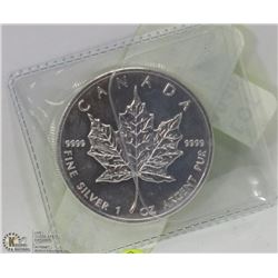 CANADIAN MAPLE LEAF .999 SILVER COIN.