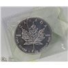 Image 1 : CANADIAN MAPLE LEAF .999 SILVER COIN.
