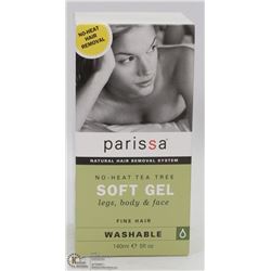 PARISSA NO HEAT TEA TREE SOFT GEL FINE HAIR 5OZ