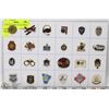 Image 1 : 24 PINS OF  POLICE  COLLECTIBLES