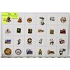 Image 1 : 24 PINS OF  PANDAS  COLLECTIBLES