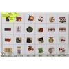 Image 1 : 24 PINS OF  OLYMPICS 88 COLLECTIBLES