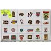 Image 1 : 24 PINS OF  NBA  COLLECTIBLES