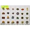 Image 1 : 24 PINS OF  NOVELTY  COLLECTIBLES