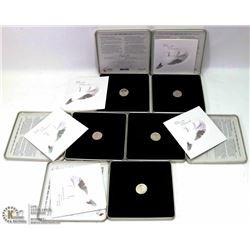 LOT OF 1999-2000 CANADA MILLENIUM KEEPSAKE TOKENS