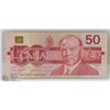 Image 1 : 1988 CANADA $50 BANK NOTE