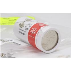 2017 MINT ROLL OF 150TH CANADA 50 CENT PIECES