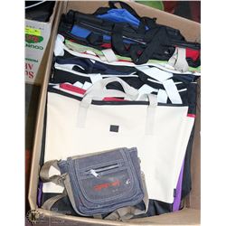 LOT OF 22 NEW BAGS TRAVEL, SHOPPING, GROCERY