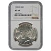 Image 1 : 1926-D $1 Peace Silver Dollar Coin NGC MS63