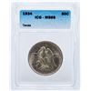 Image 1 : 1934 Texas Commemorative Half Dollar Coin ICG MS66
