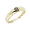 Image 3 : 14KT Yellow Gold 0.26ct Diamond Ring