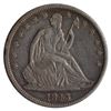 Image 1 : 1843 Seated Liberty Half Dollar Coin