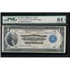 Image 1 : 1918 $1 Saint Louis Federal Reserve Bank Note PMG 64EPQ