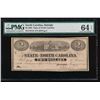 Image 1 : 1863 $2 North Carolina Obsolete Note PMG 64EPQ