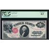Image 1 : 1917 $1 Legal Tender Note PCGS 63