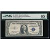 Image 1 : 1935E $1 Silver Certificate PMG 65EPQ