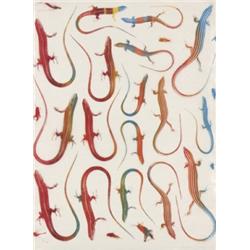 PHILIP TAAFFE (b. 1955) UNTITLED signed an...