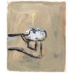 SUE WILLIAMS (b. 1954) DREAMING oil on pap...