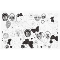 KIKI SMITH (b. 1954) UNTITLED (TATOO PRINT...