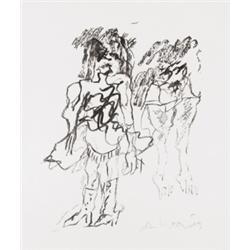 WILLEM DE KOONING (1904-1997) UNTITLED (TW...