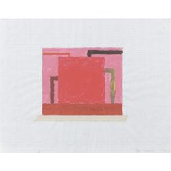 PETER HALLEY (b. 1953) UNTITLED signed and...