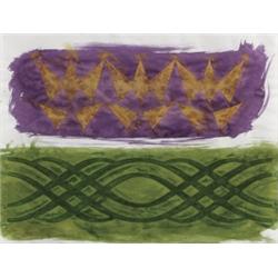 PHILIP TAAFFE (b. 1955) UNTITLED signed an...