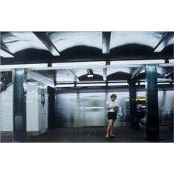 SHANNON KENNEDY (b. 1967) GIRL ON PLATFORM...