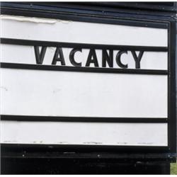 ZOE LEONARD (b. 1961) VACANCY signed and n...