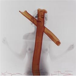 BERT STERN (b. 1930) MARILYN MONROE-CRUCIF...