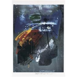 ROBERT RAUSCHENBERG (b. 1925) UNTITLED sig...