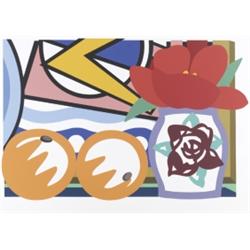 TOM WESSELMANN (b. 1931) STILL LIFE WITH L...