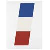 Image 1 : ELLSWORTH KELLY (b. 1923) BLUE/WHITE/RED c...