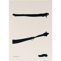 ROBERT MOTHERWELL (1915-1991) TALLITH FOR ...