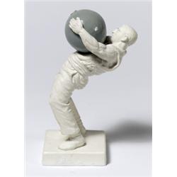 JUAN MU-OZ (1953-2001) UNTITLED signed and...