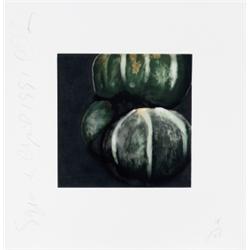 DONALD SULTAN (b. 1951) SQUASH signed and ...